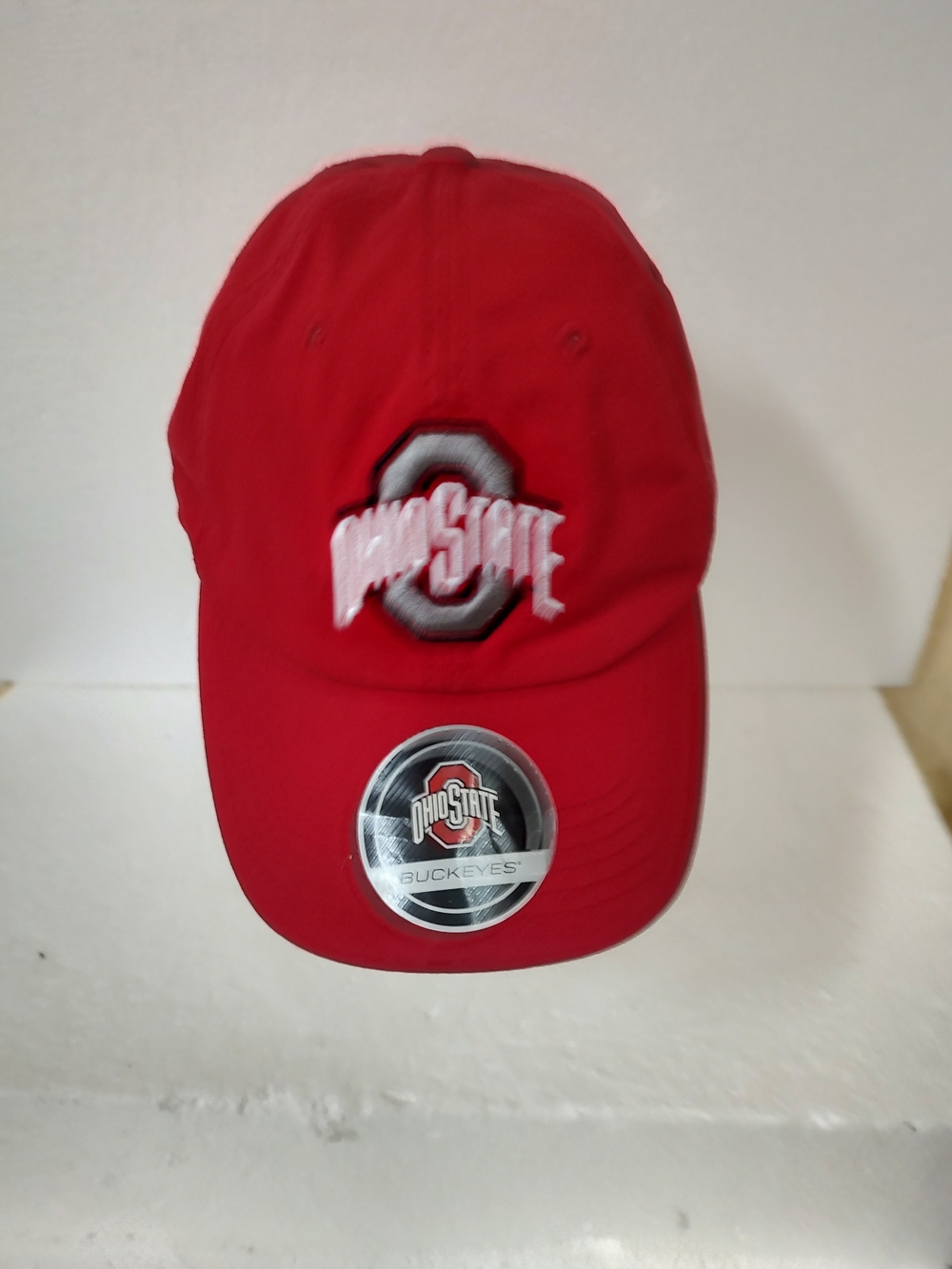 Ohio State Buckeyes Red Baseball Cap Adjustable Hat Official